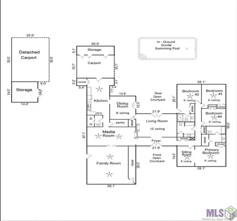 $447,000 | 1024 Hatchell Lane, Denham Springs, LA 70726