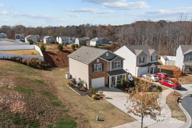 a view of a house with a patio