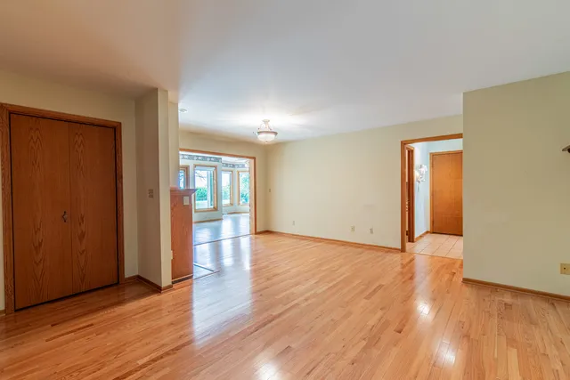 a kitchen with stainless steel appliances granite countertop a sink and cabinets