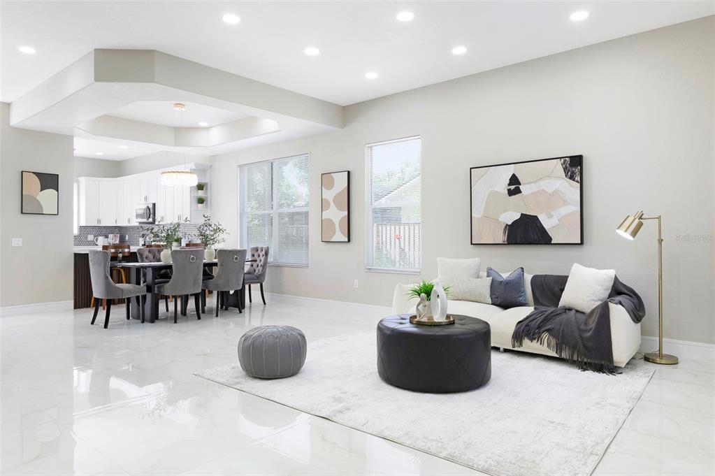 2306 Colusa Lane Valrico, FL 33596 - Photo 4 of 50 a living room with furniture and a large window