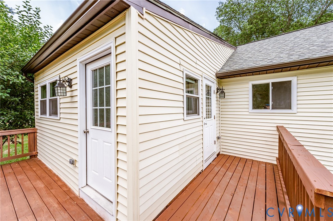 2015 Fordson Road Richmond, VA 23229 - Photo 39 of 48 Exterior deck with natural wood finish flooring an