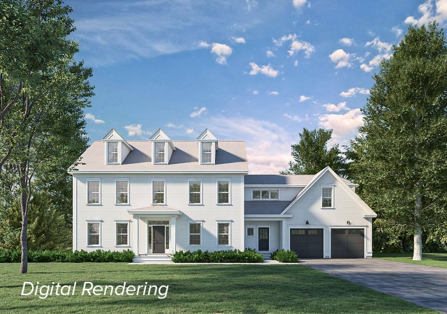 76 Martin Road Concord, MA 01742 - Photo 1 of 16 a front view of a house with a garden