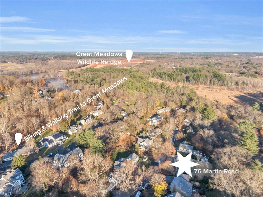 76 Martin Road Concord, MA 01742 - Photo 12 of 16 a view of city and mountain
