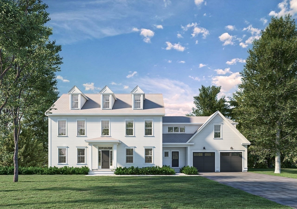 76 Martin Road Concord, MA 01742 - Photo 16 of 16 a front view of a house with a garden