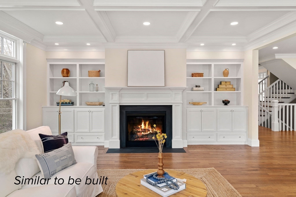 76 Martin Road Concord, MA 01742 - Photo 4 of 16 a living room with furniture and a fireplace