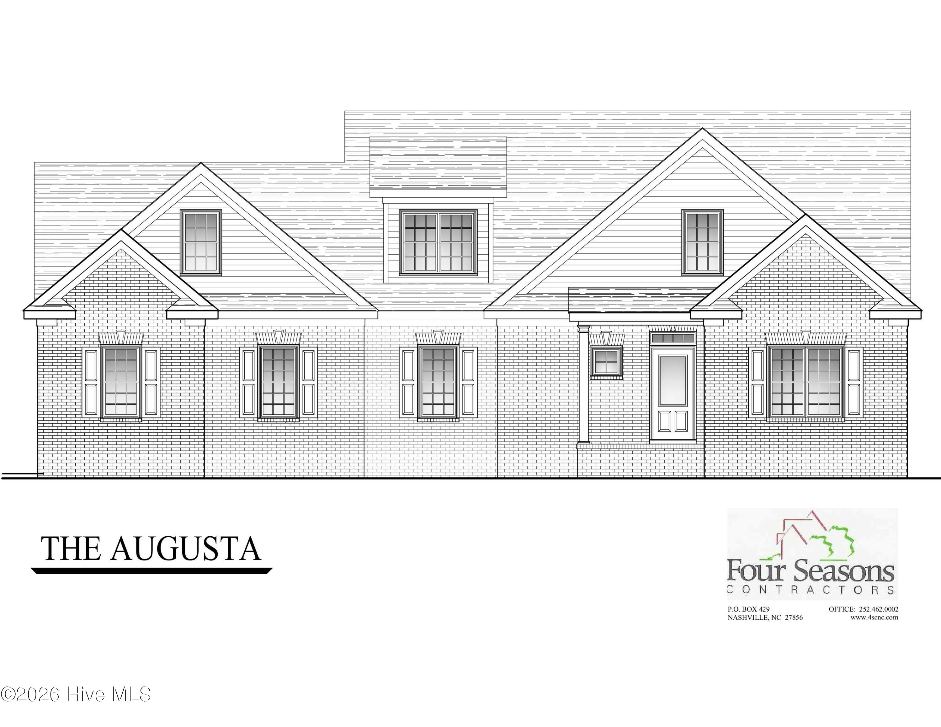 7321 Huckleberry Lane Spring Hope, NC 27882 - Photo 2 of 4 front elevation