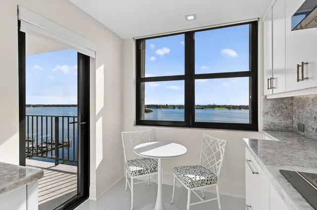 a view of a livingroom with furniture and window
