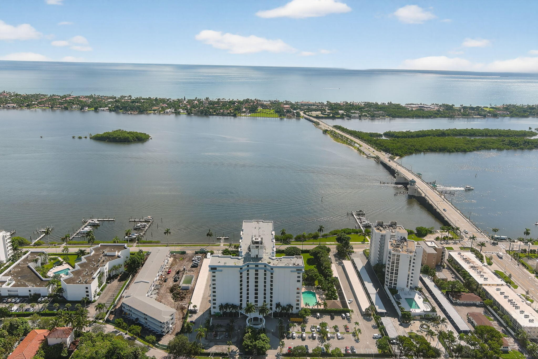 3800 Washington Road, Unit 1107 West Palm Beach, FL 33405 - Photo 48 of 49 a view of a lake with a mountain