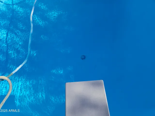 a view of a yard with an trees