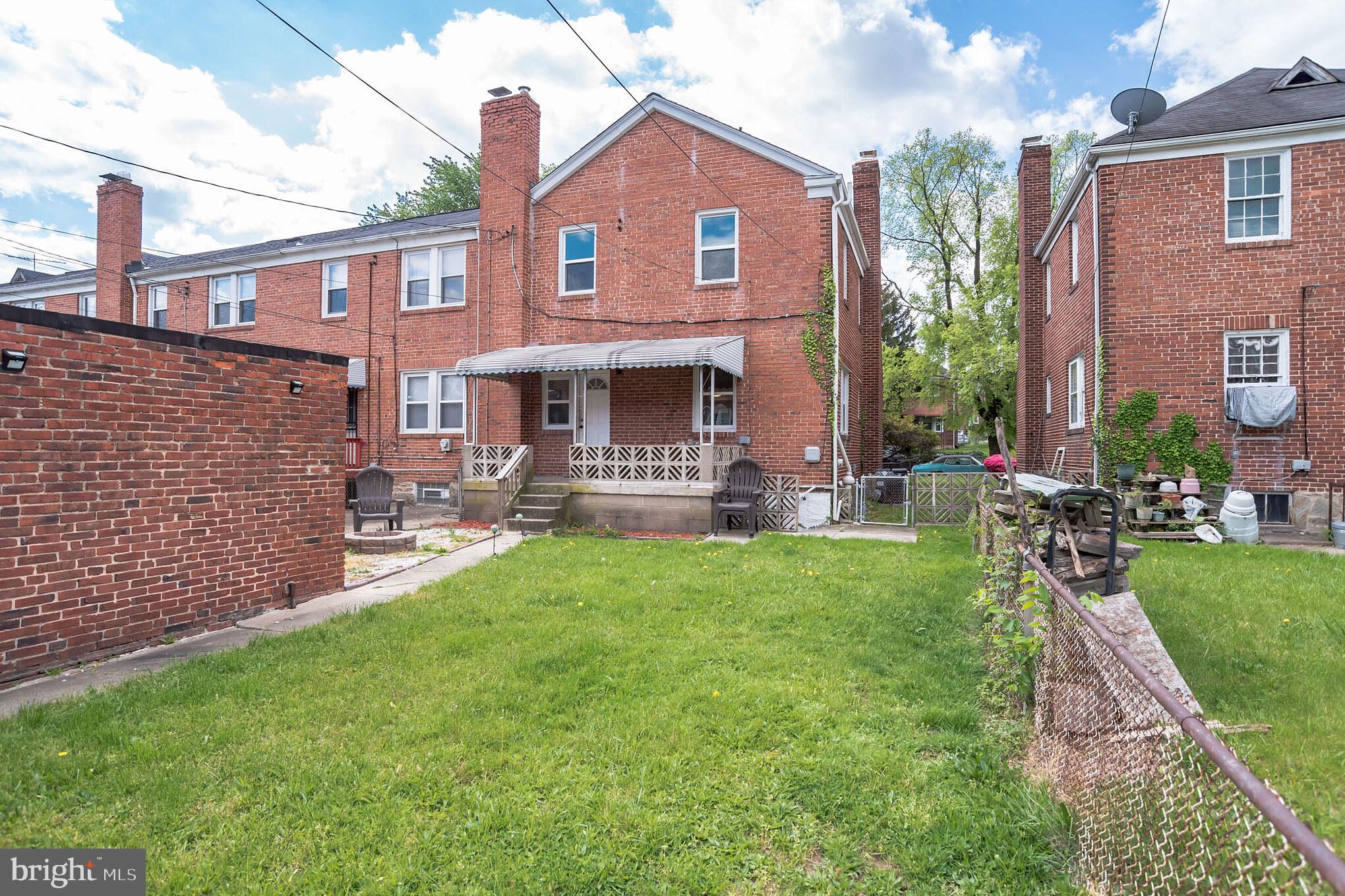 1520 Kingsway Road Baltimore, MD 21218 - Photo 26 of 28 Back Yard + Fire Pit