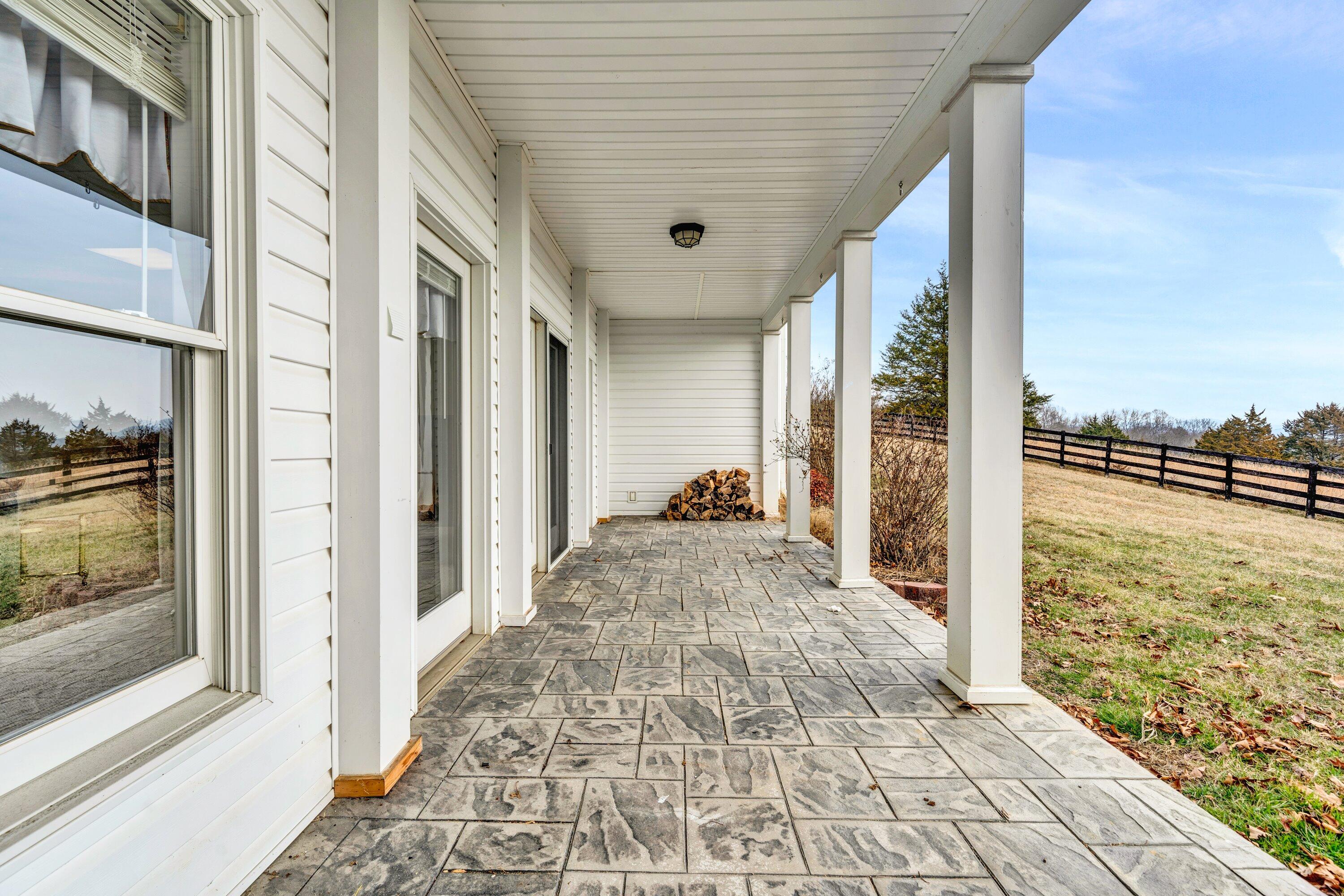 922 West Wind Road Fincastle, VA 24090 - Photo 78 of 85 78-Lower Front Porch 1