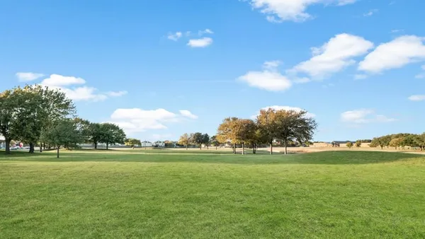 a view of a green field
