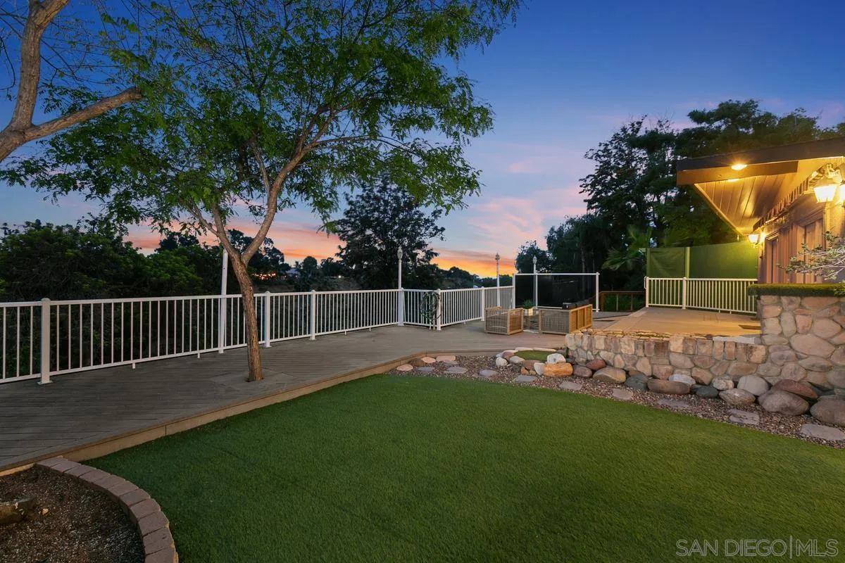 7609 El Paso Street La Mesa, CA 91942 - Photo 2 of 46 a garden view with a sitting space