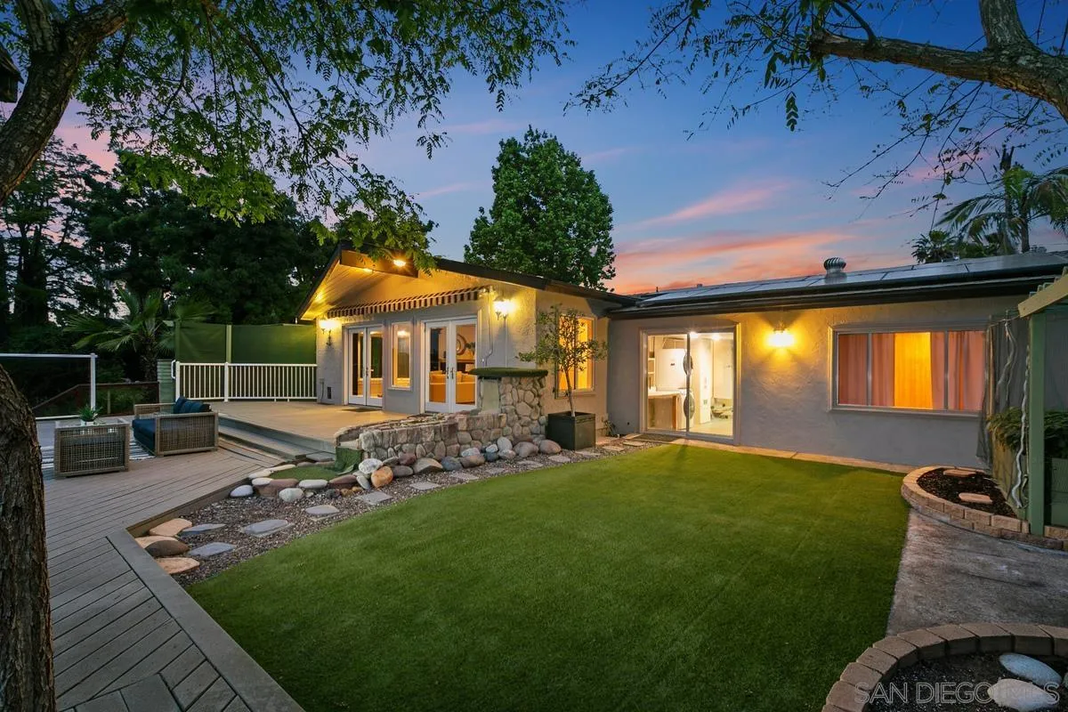 7609 El Paso Street La Mesa, CA 91942 - Photo 3 of 46 a view of a house with backyard porch and sitting area