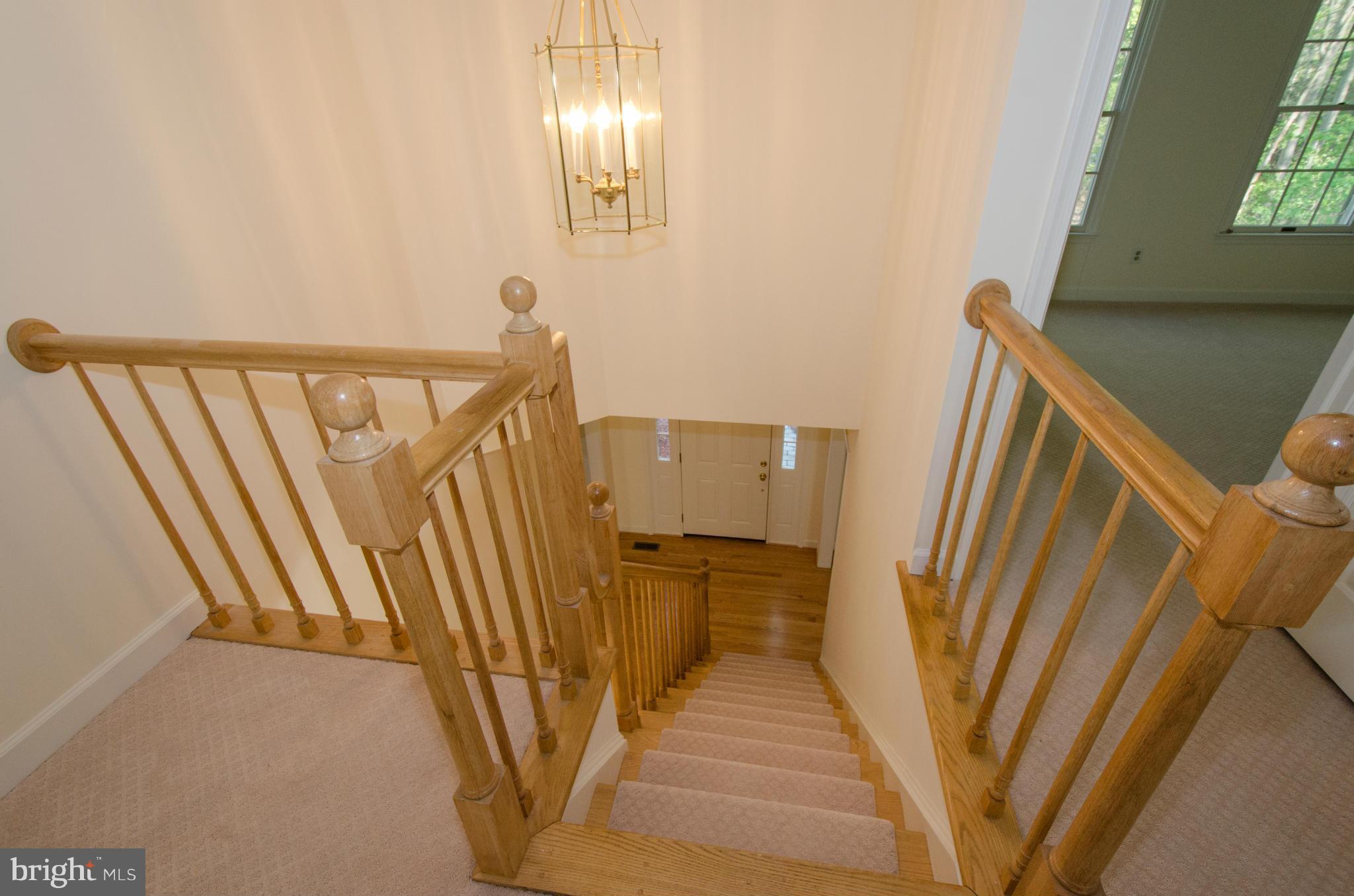 17610 Backbone Road Parkton, MD 21120 - Photo 15 of 30 Foyer - hardwood staircase w/new carpet