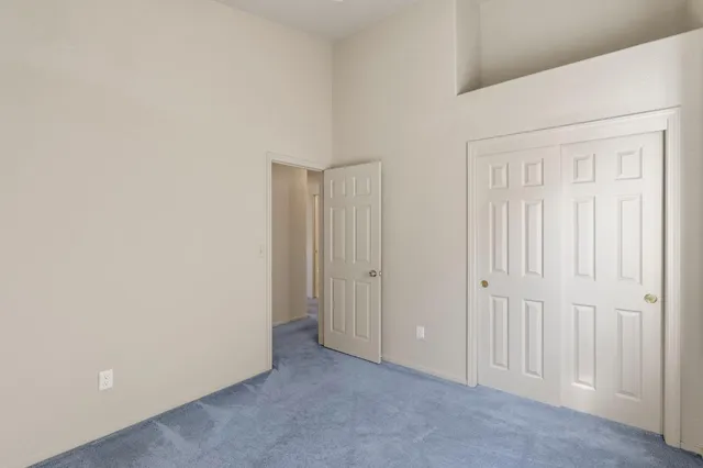 a view of a livingroom with bathroom