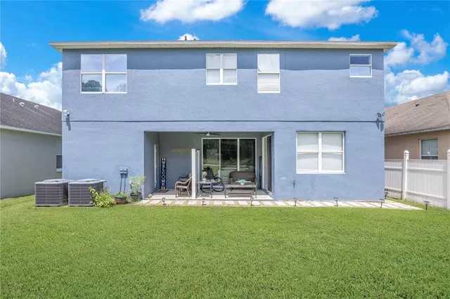 a house view with sitting space and garden space