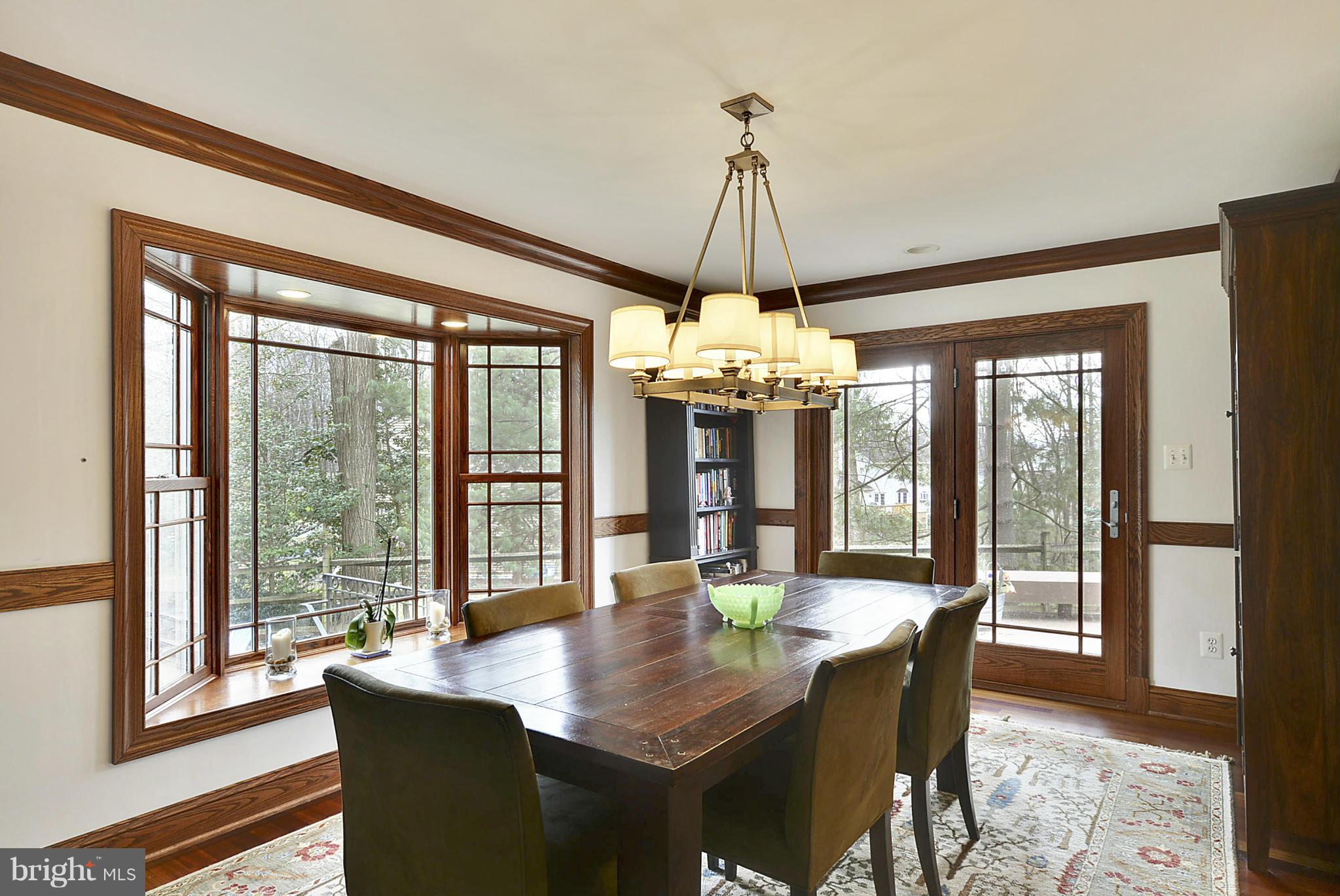 11605 Deer Forest Road Reston, VA 20194 - Photo 11 of 30 Dining Room With French Doors