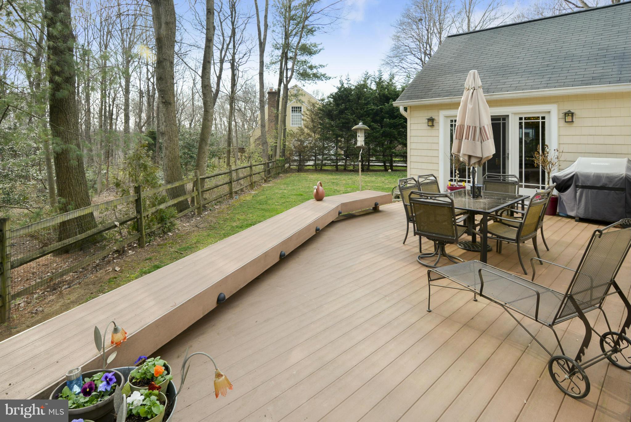 11605 Deer Forest Road Reston, VA 20194 - Photo 30 of 30 Deck and yard