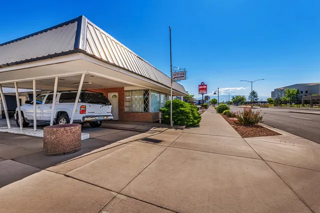a view of a car garage
