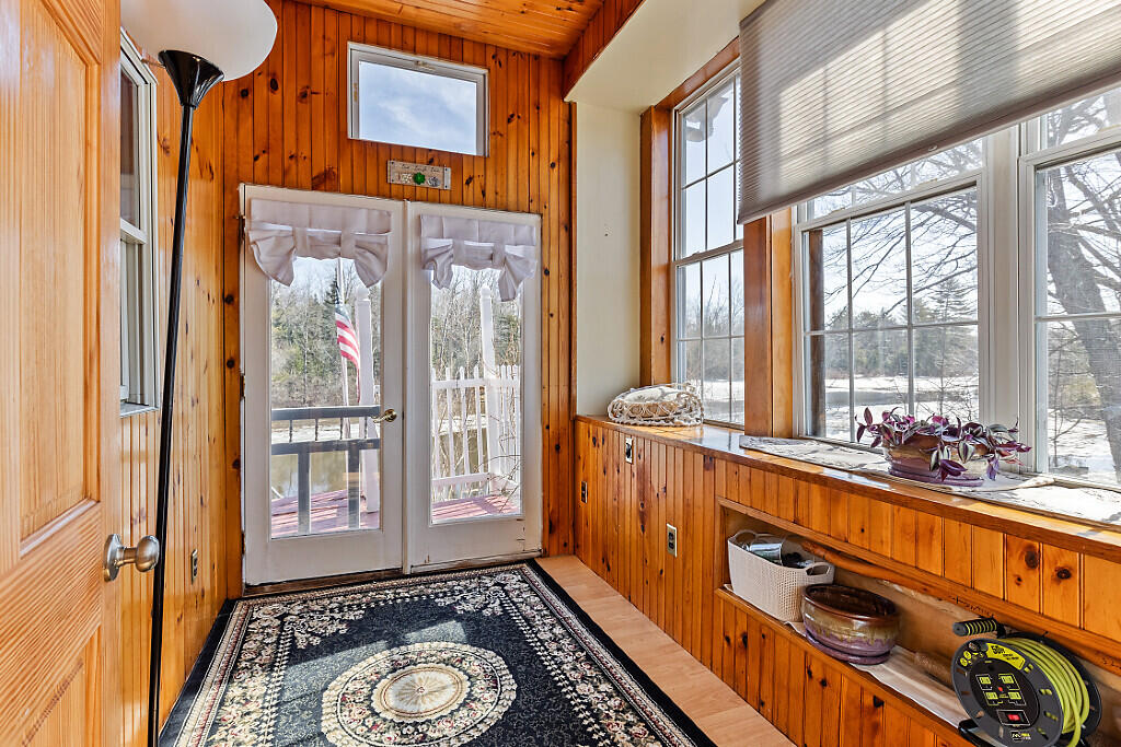 12 Town Line Road Belgrade, ME 04917 - Photo 31 of 77 SUNPORCH ENTRY