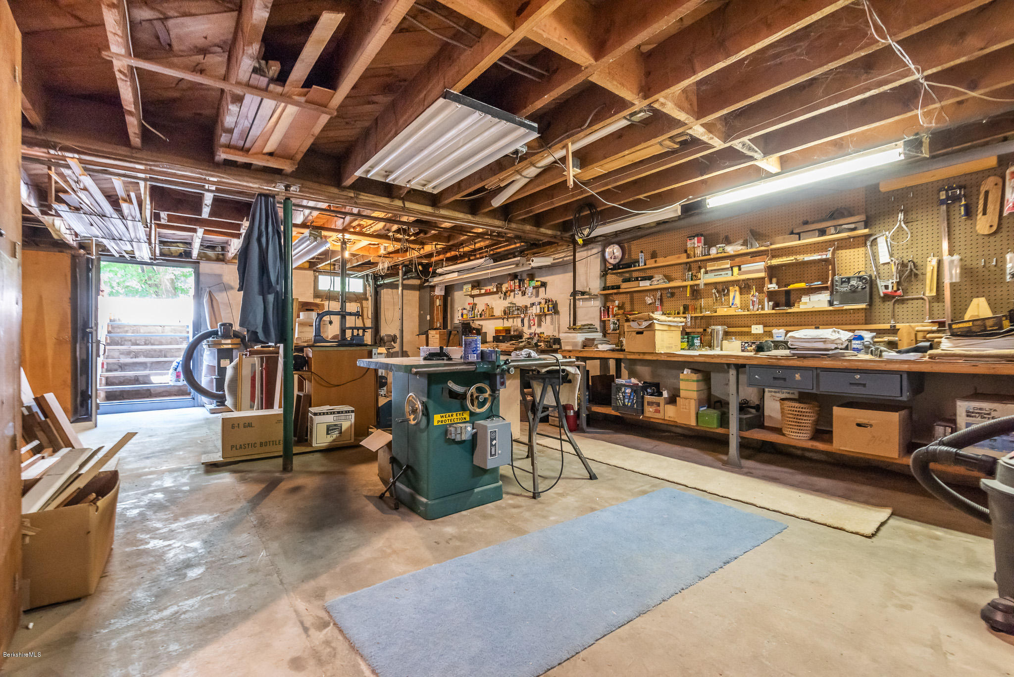 309 North Plain Road Great Barrington, MA 01236 - Photo 24 of 24 Work Bench in Basement