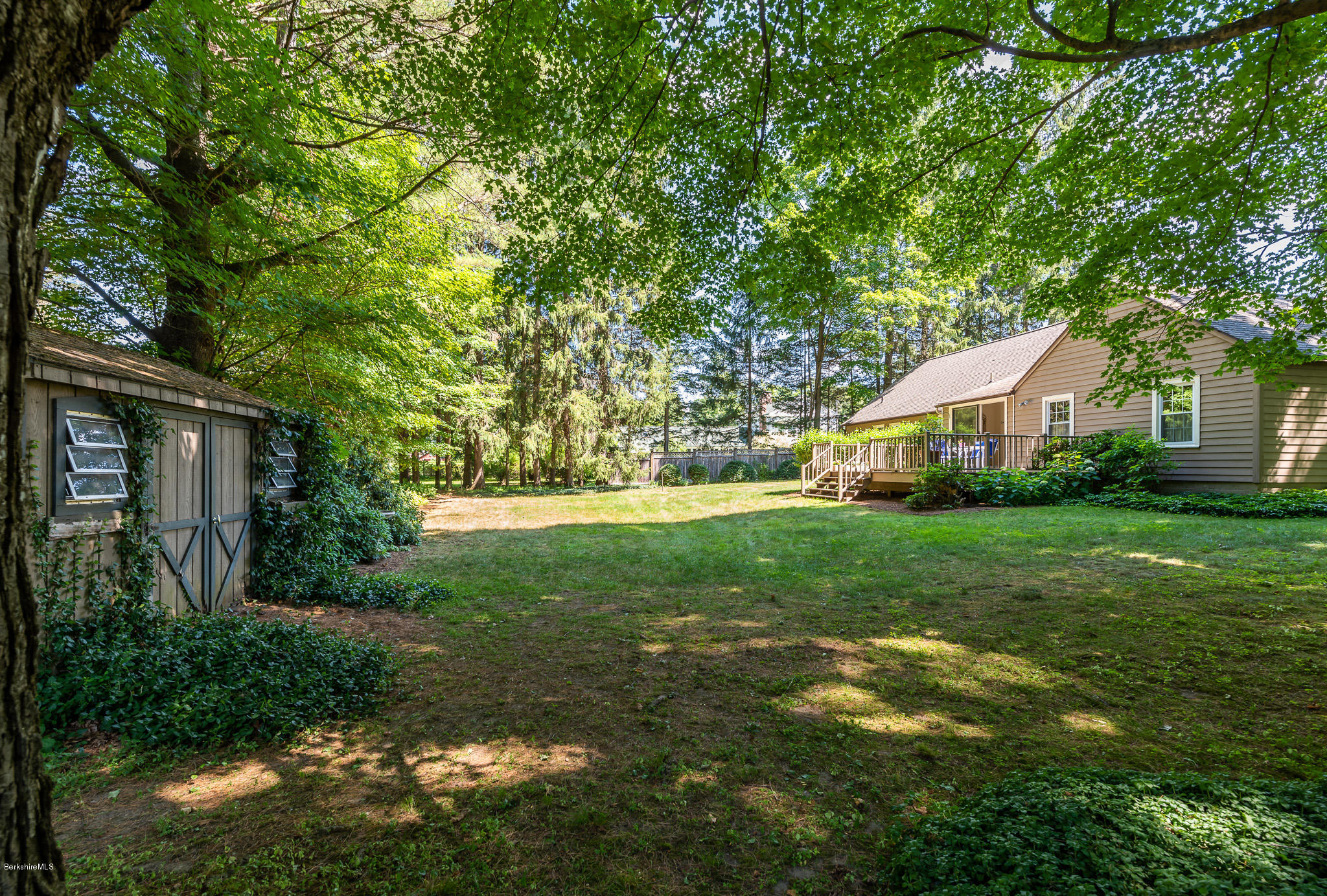 309 North Plain Road Great Barrington, MA 01236 - Photo 4 of 24 Back Yard View