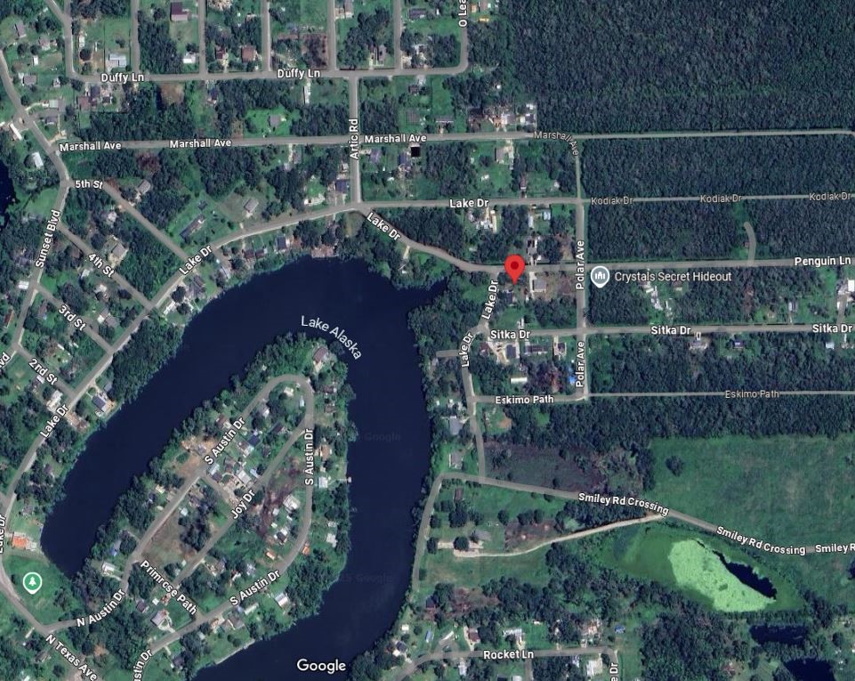 0 Penguin Lane Angleton, TX 77515 - Photo 5 of 5 an aerial view of a house with a yard