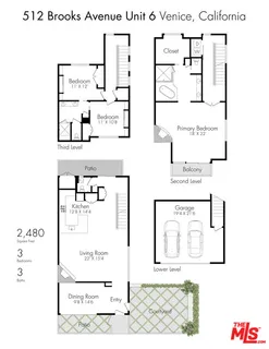 $2,195,000 | 512 Brooks Avenue, Unit 6, Venice, CA 90291