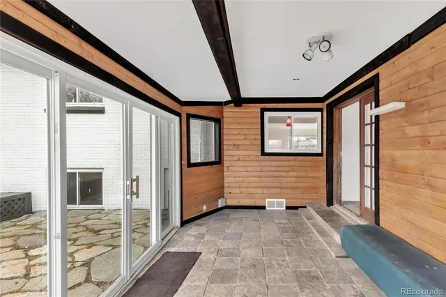 a view of front door of the house