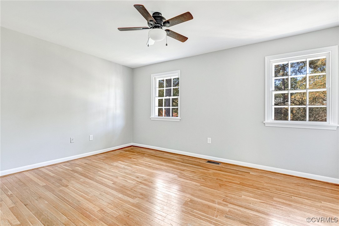 9101 Derbyshire Road, Unit E Henrico, VA 23229 - Photo 17 of 37 Spare room with light hardwood / wood-style floors