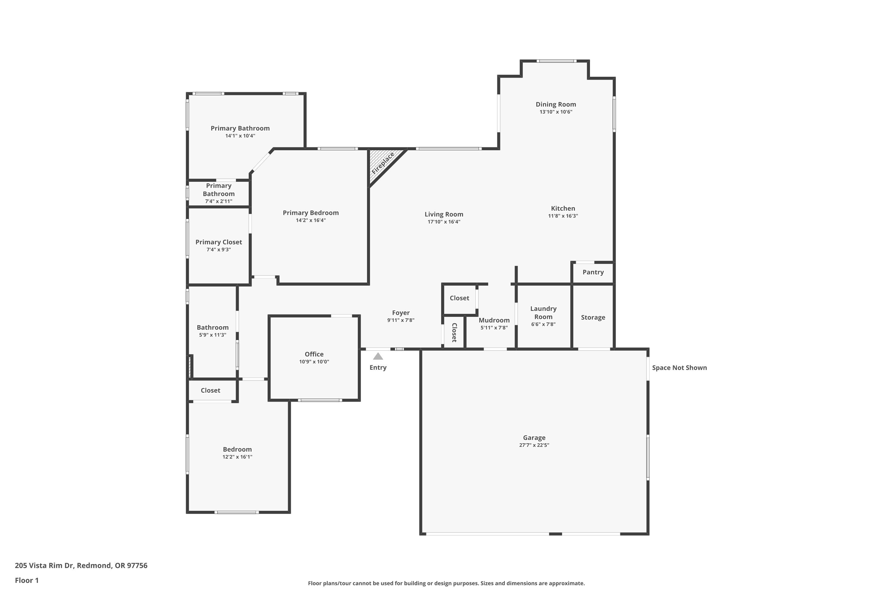 205 Vista Rim Drive Redmond, OR 97756 - Photo 85 of 85 a picture of floor plan