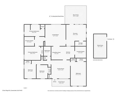 $420,000 | 5 Port Royal Drive, Savannah, GA 31410