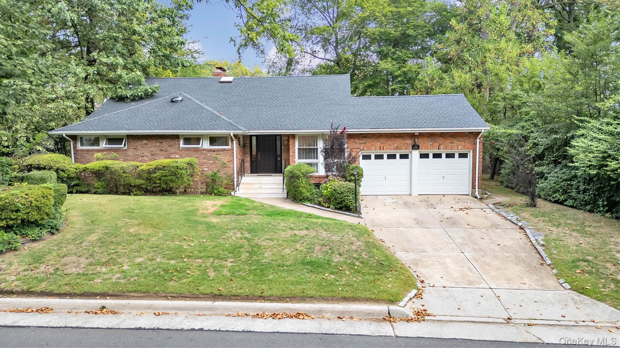 front view of house with a yard