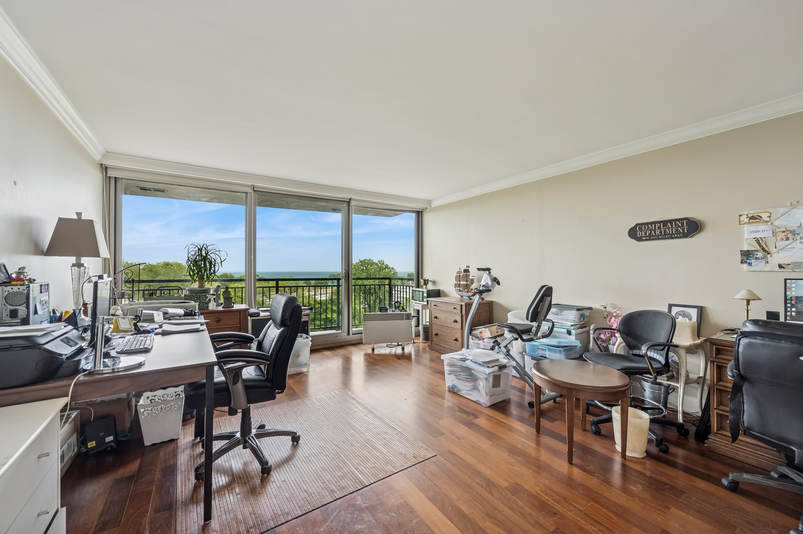 3470 North Lake Shore Drive, Unit 9BC Chicago, IL 60657 - Photo 16 of 21 a living room with lots of furniture and a large window
