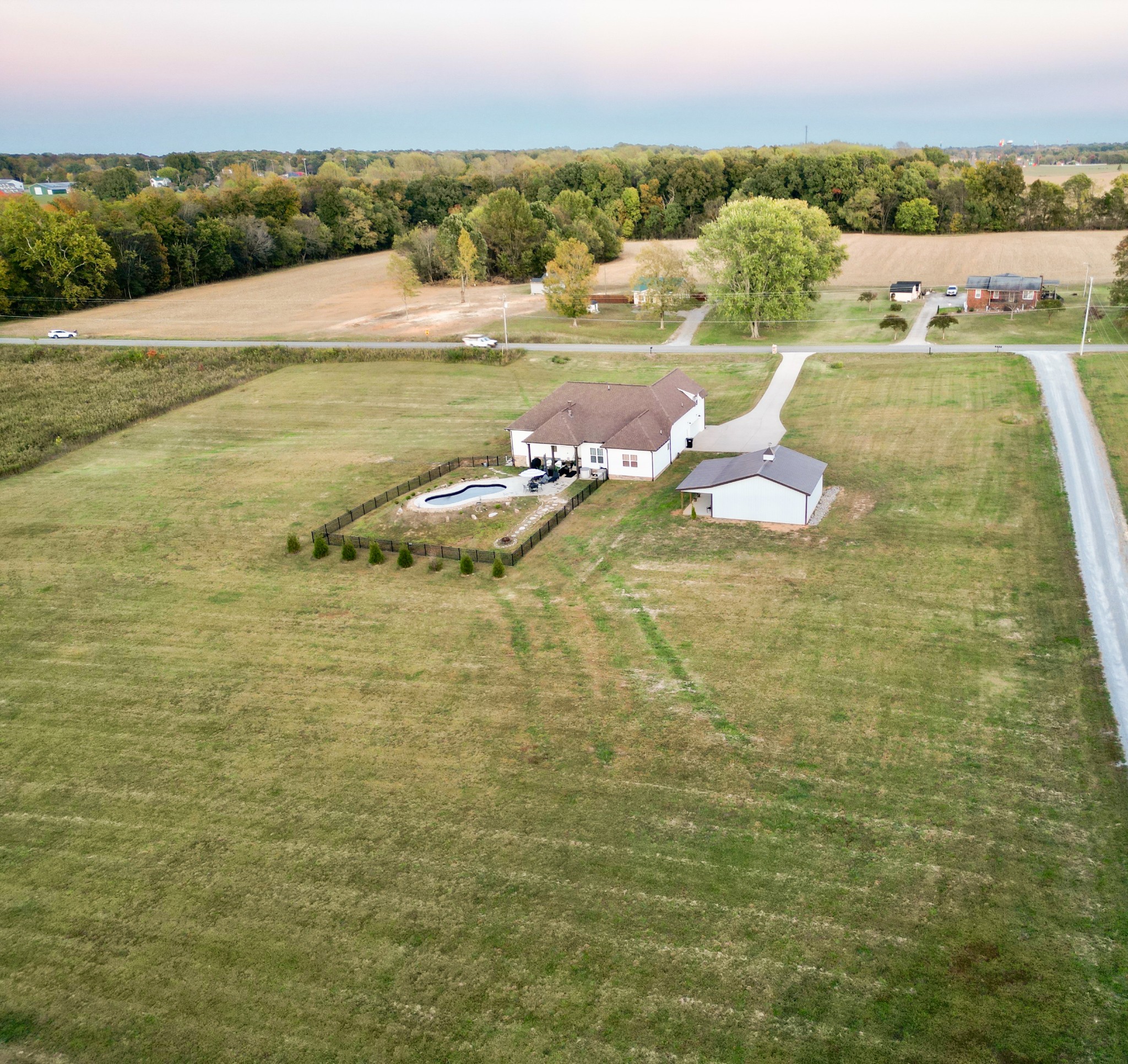 3378 New Hall Road Greenbrier, TN 37073 - Photo 56 of 67 a view of an outdoor space and city view