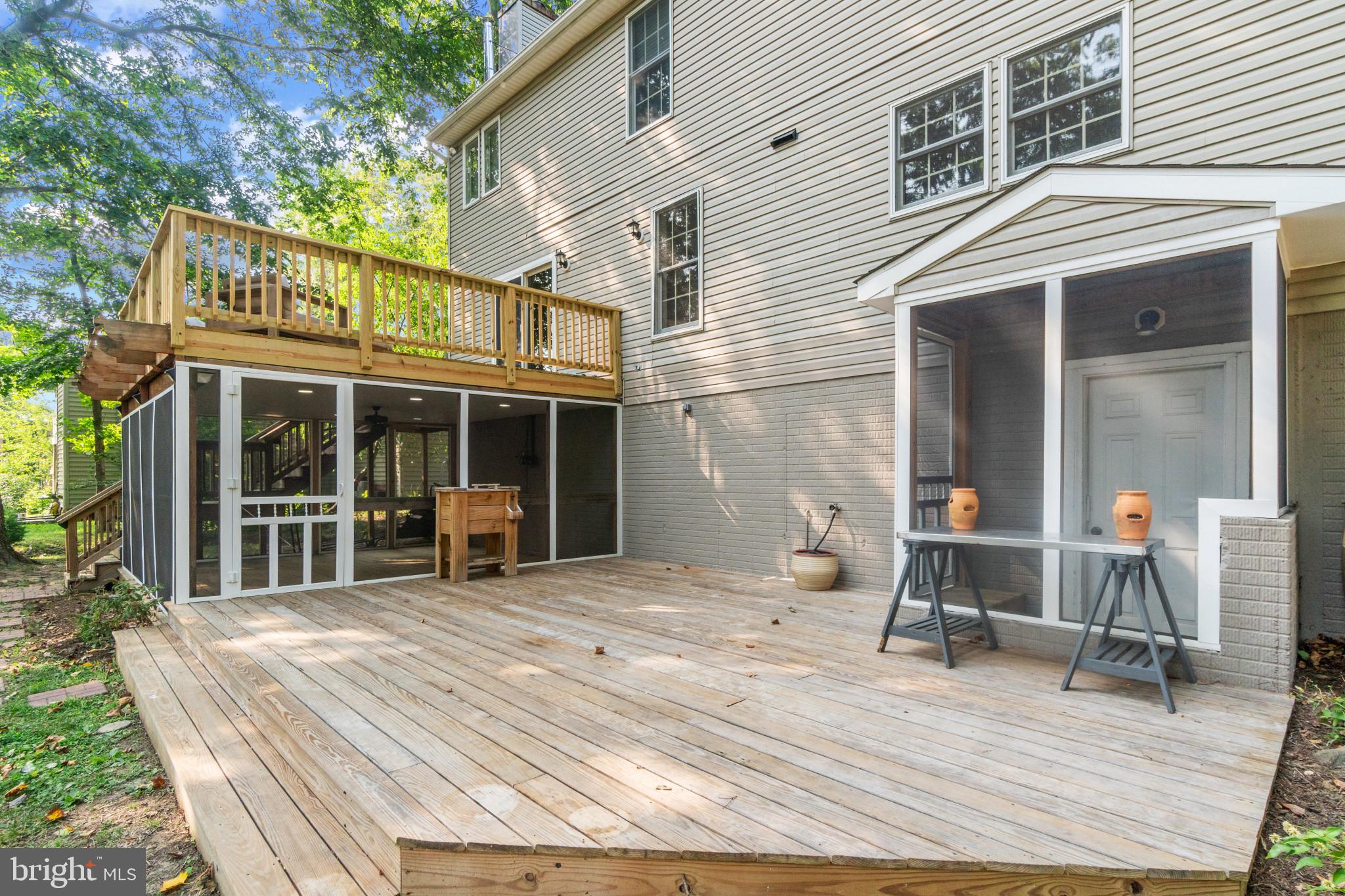 1432 Oak Bluff Road Edgewater, MD 21037 - Photo 42 of 46 Lower Level Deck