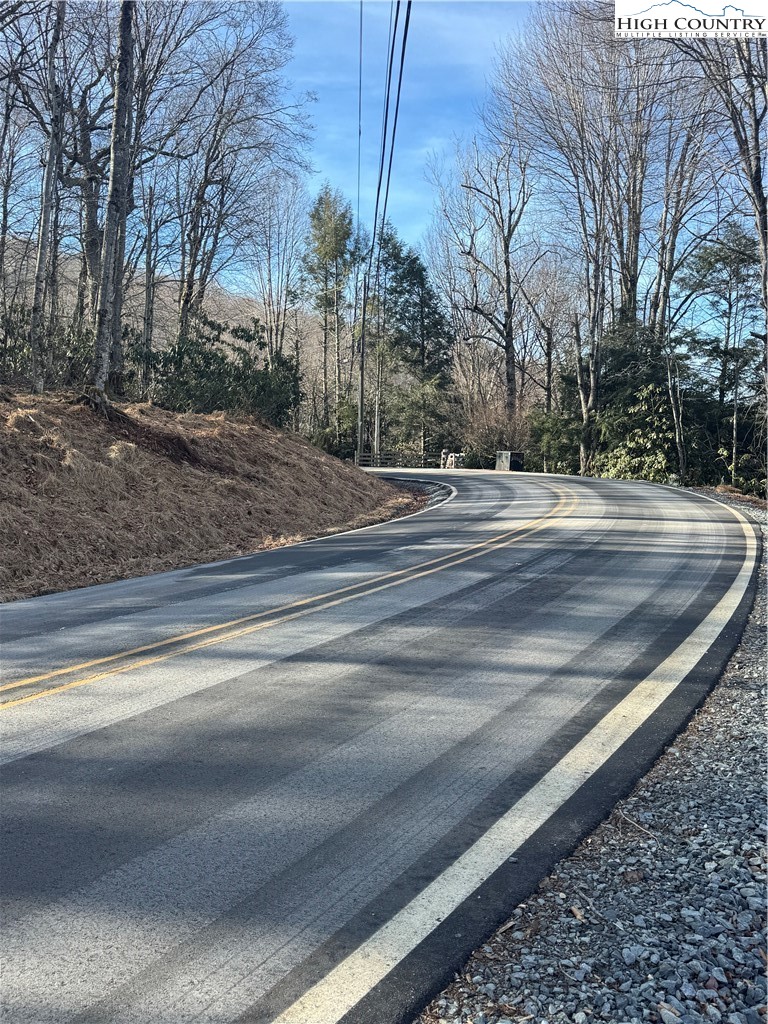 226 Greenbriar Road Beech Mountain, NC 28604 - Photo 4 of 9 a view of road with large trees