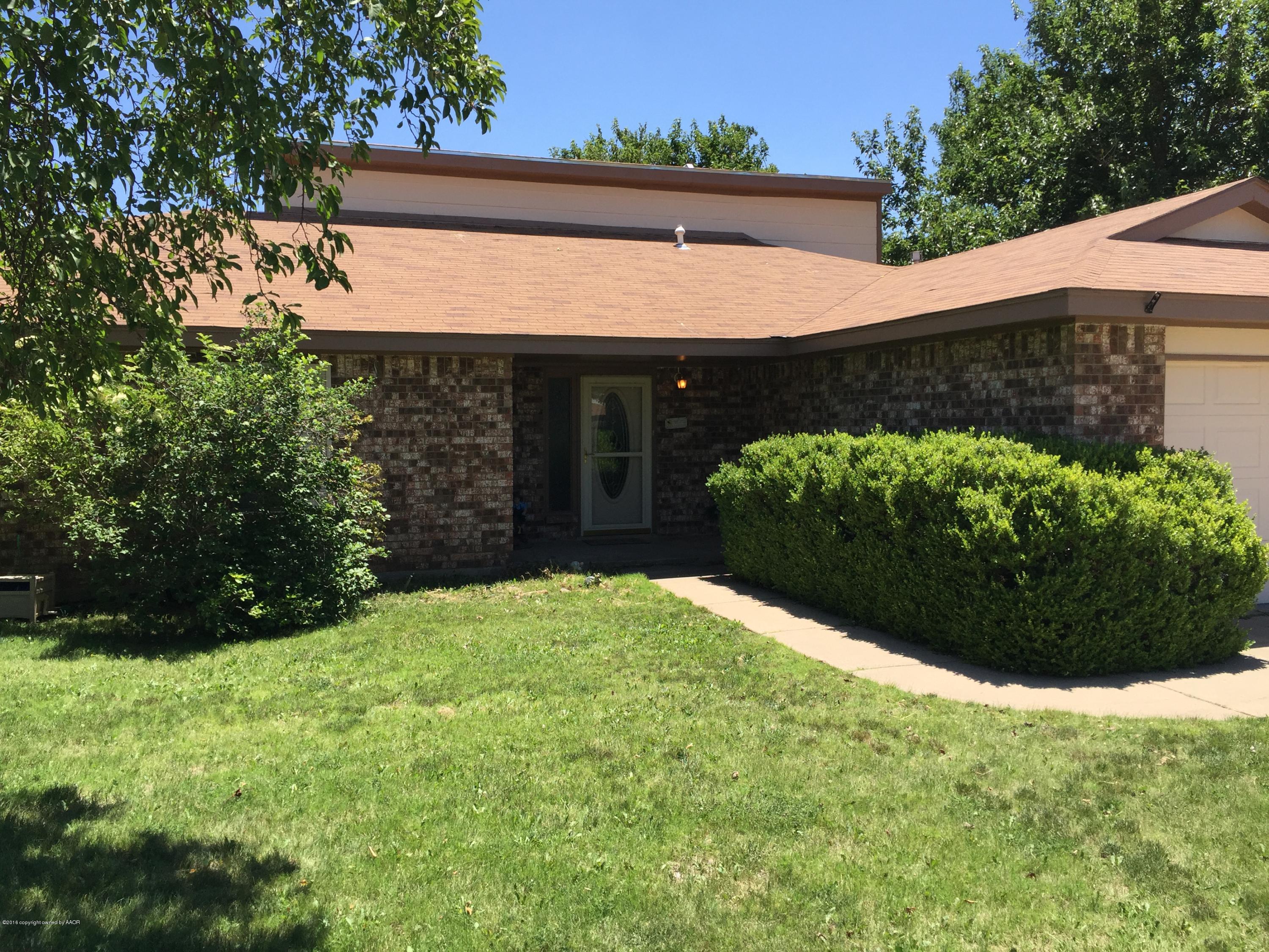 5207 Pico Boulevard Amarillo, TX 79110 - Photo 1 of 29 Front of home