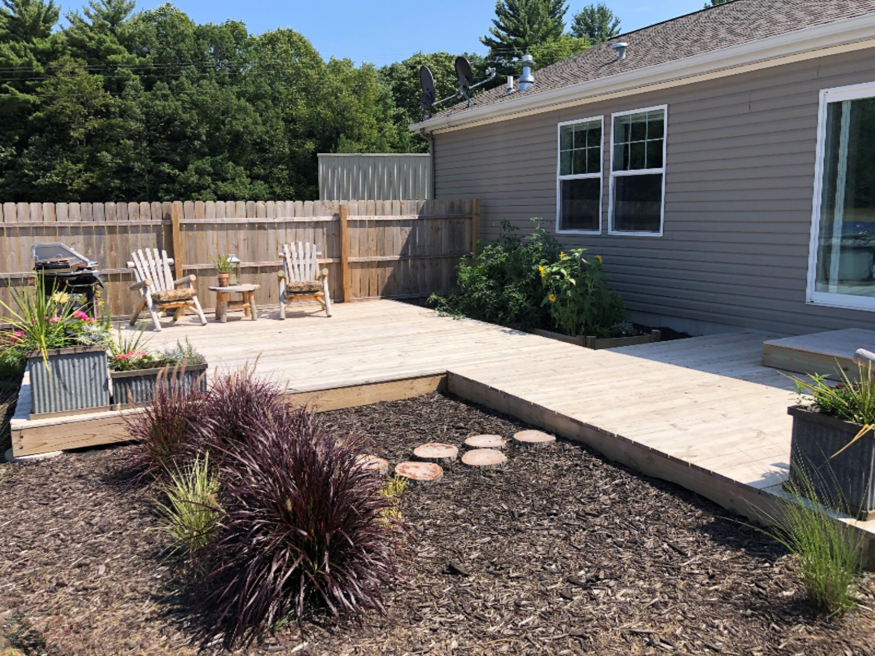 5000 River Road Manistee, MI 49660 - Photo 6 of 29 Back deck