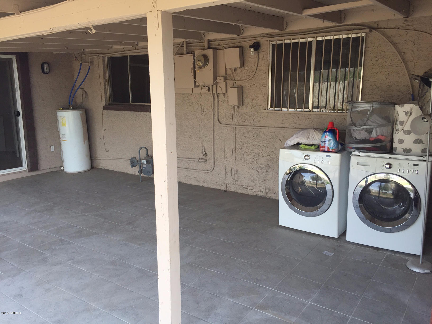 6424 West Piccadilly Road Phoenix, AZ 85033 - Photo 22 of 25 Covered Patio/Laundry