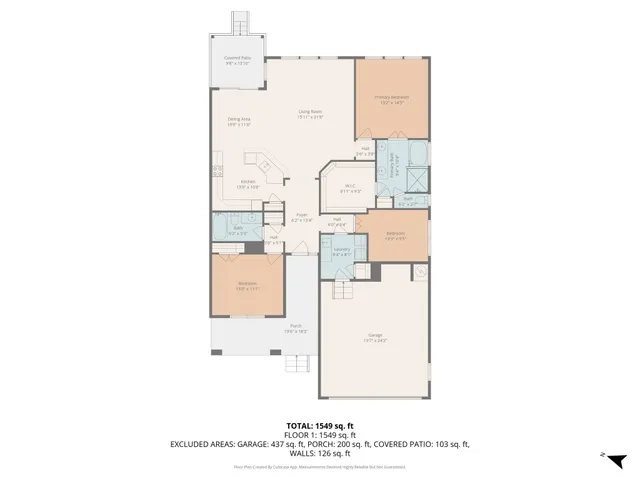 a picture of a floor plan