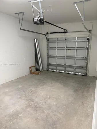 a view of a room with an empty space