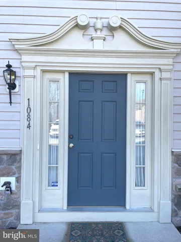 a view of front door