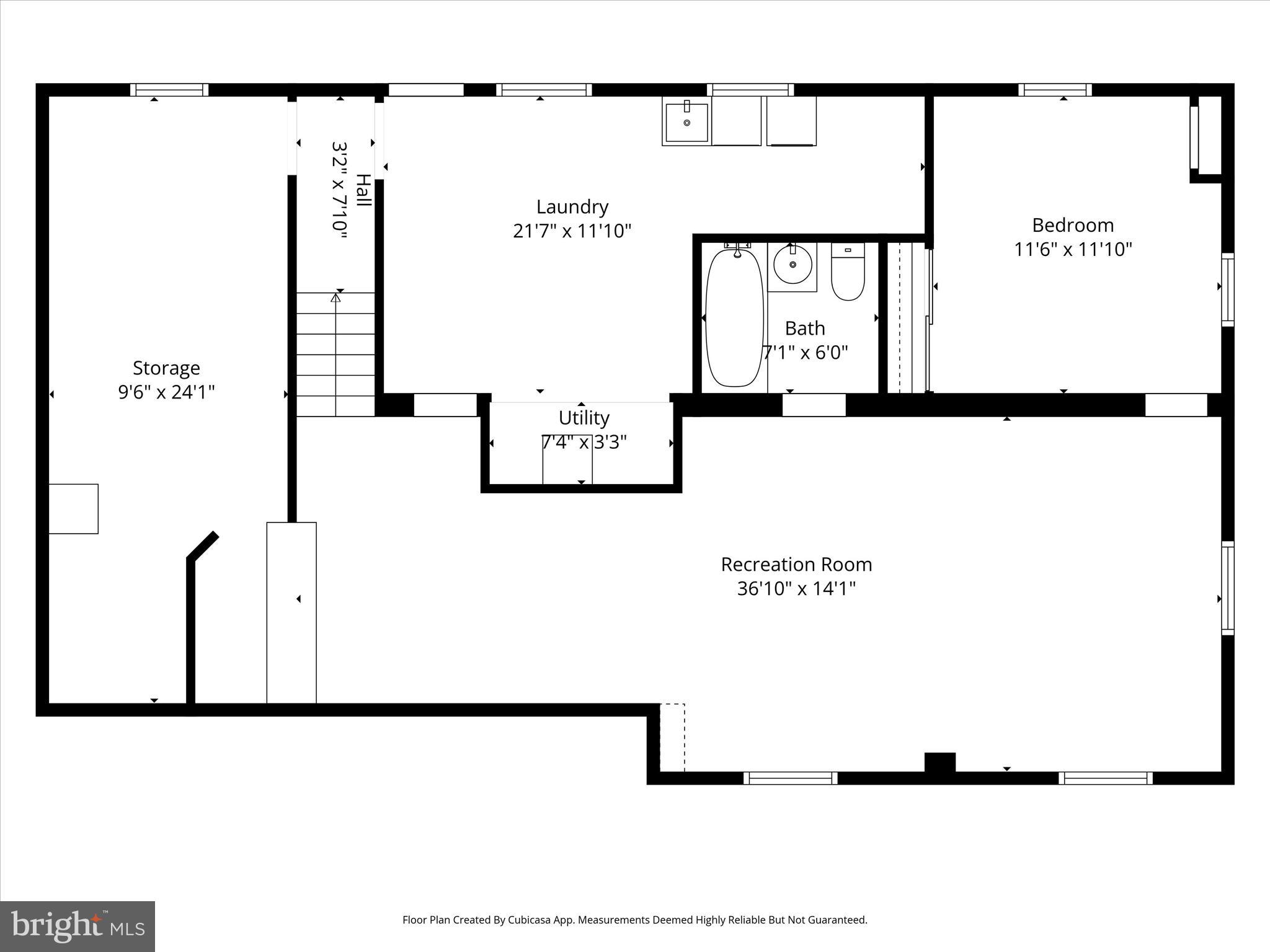 5811 Kirby Road Clinton, MD 20735 - Photo 42 of 43 Lower Level Floor Plan
