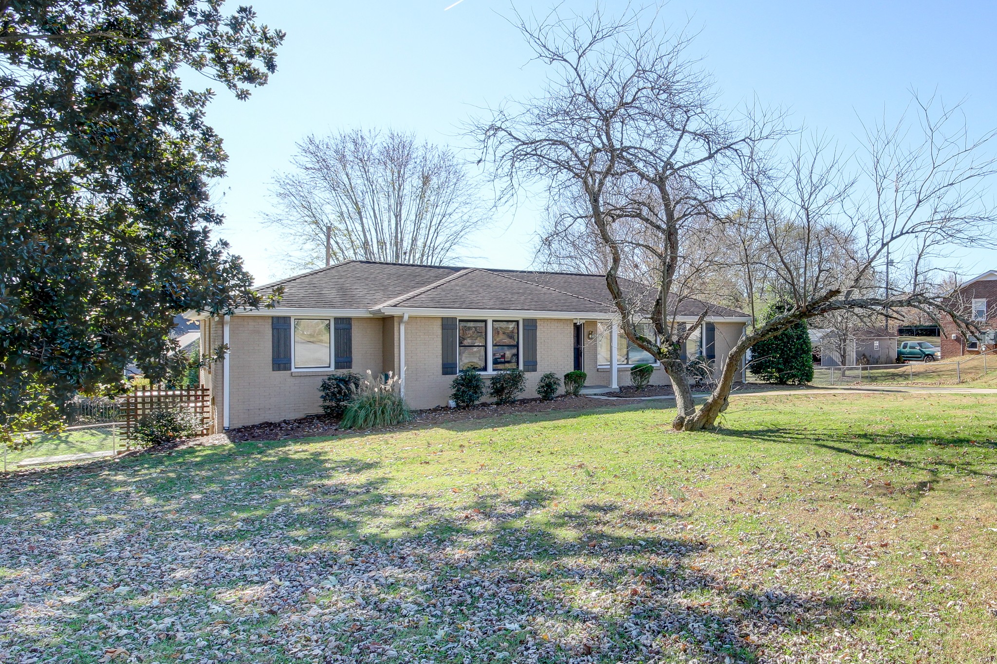 356 Kimbrough Road Clarksville, TN 37043 - Photo 2 of 50 a front view of a house with yard and green space