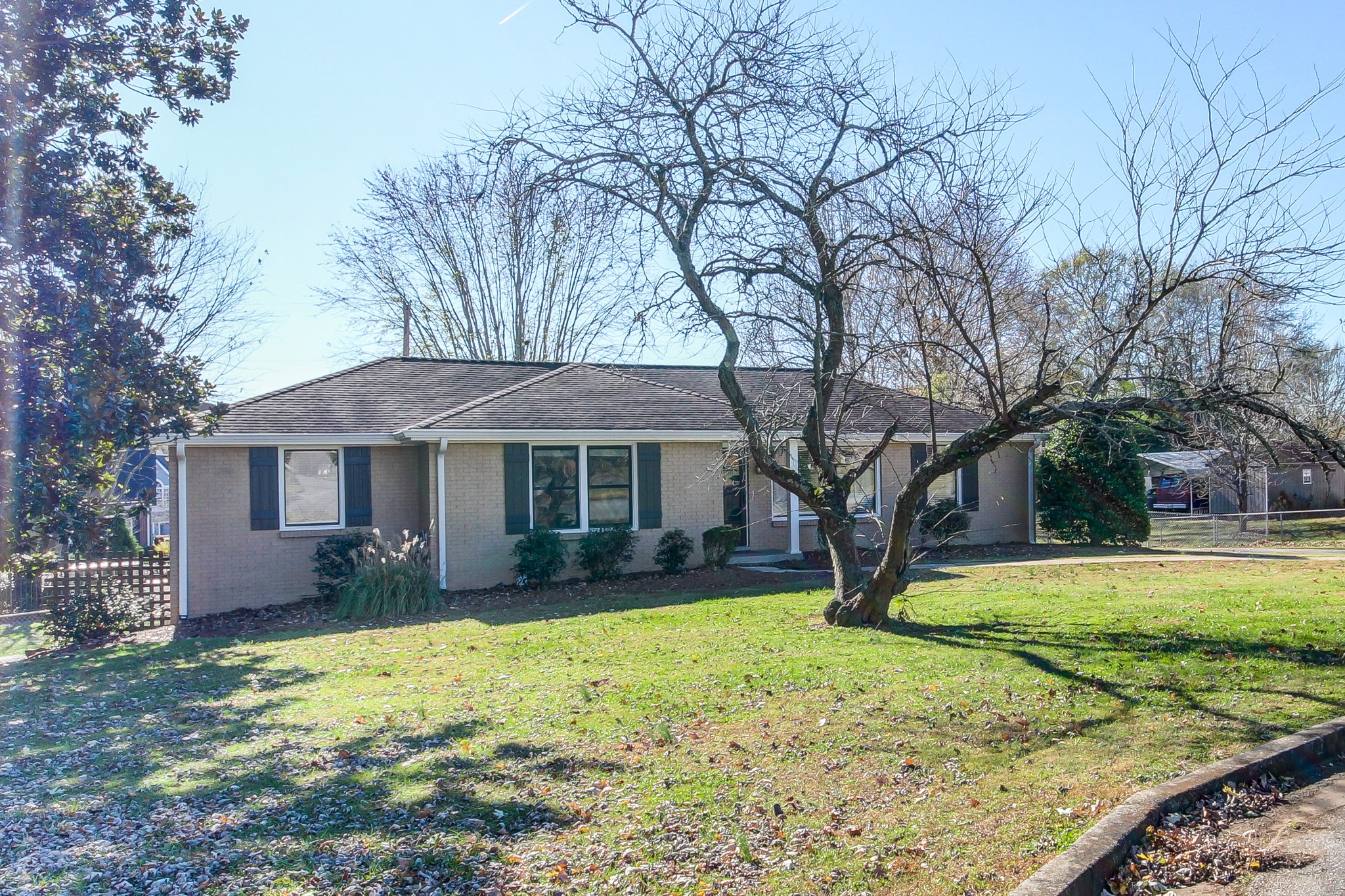 356 Kimbrough Road Clarksville, TN 37043 - Photo 3 of 50 a front view of a house with yard and tree
