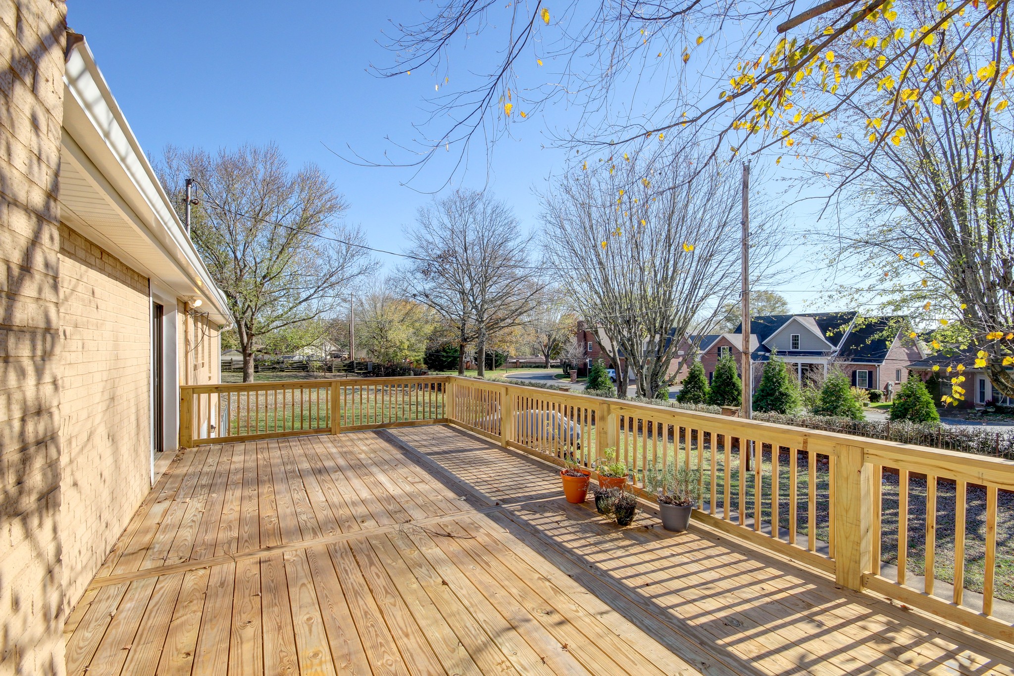 356 Kimbrough Road Clarksville, TN 37043 - Photo 47 of 50 a view of balcony with wooden floor and fence