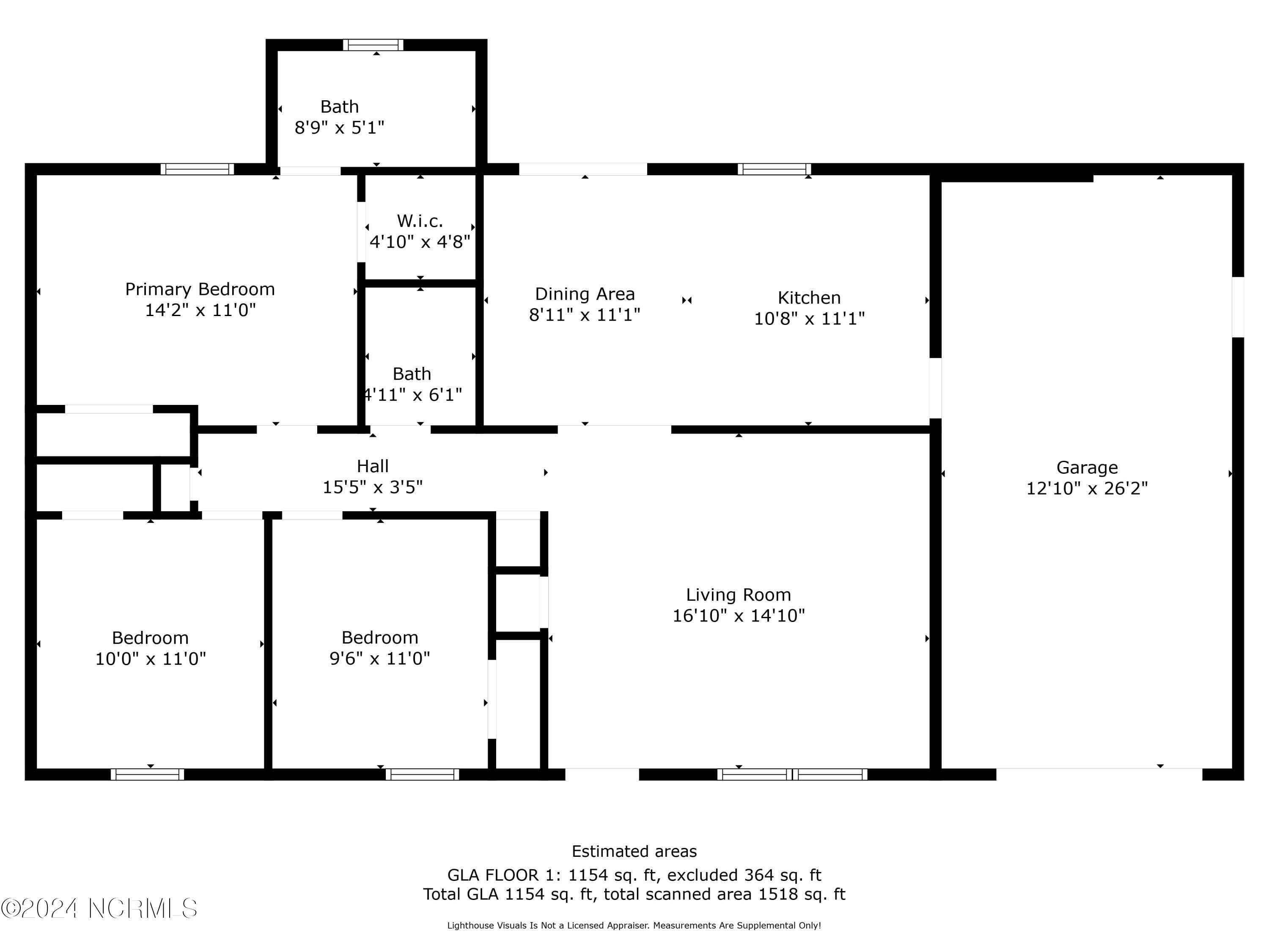 413 Oregon Trail Hubert, NC 28539 - Photo 49 of 49 2-Floorplan_1