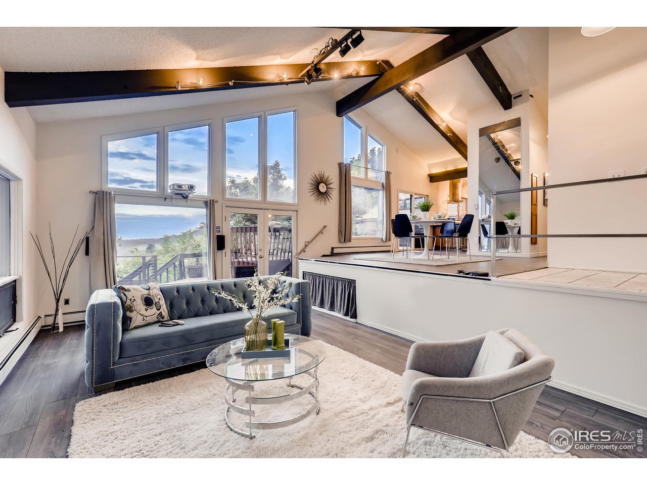 57 Acorn Lane Boulder, CO 80304 - Photo 7 of 40 a living room with furniture and a large window